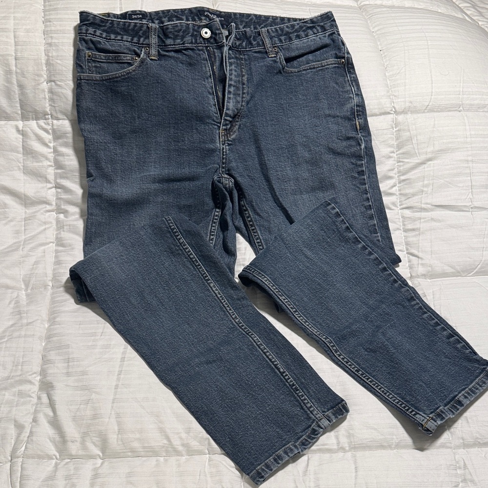 Men's Denim Straight Jeans